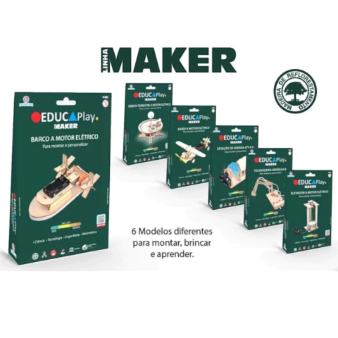 EDUCAPLAY - MAKER DIVERSOS CAIXA MAIOR
