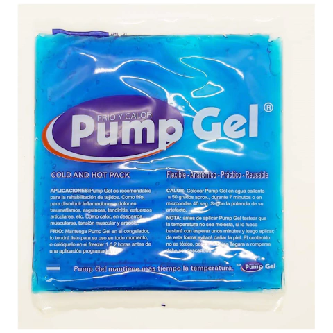 Almohadilla De Gel Frío Calor Pump Gel Tamaño:Grande (25 cm. x 25 cm.)
