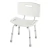 Silla de Baño Aluminio con Respaldo Silfab I1203