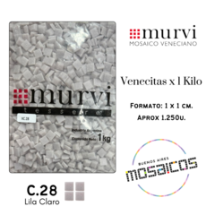 Venecitas x Kilo Lila Claro C.28 1 x 1 cm. Murvi - A Granel -