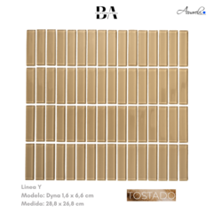 Malla de Vidrio: Linea Y Acuarela. DYNA - tienda online