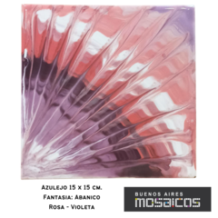 Azulejos 15 X 15 Fantasía: ABANICOS en internet