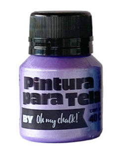 Pintura Tela Oh My Chalk! Fluo o Metalizada POTE x 40 cc. en internet