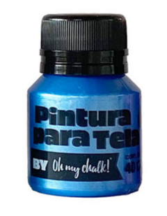 Pintura Tela Oh My Chalk! Fluo o Metalizada POTE x 40 cc.