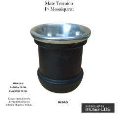 Mate Termico Calado. Terminacion Epoxi - comprar online