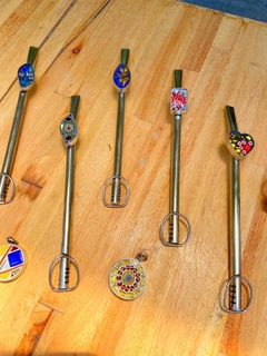 Imagen de Bombillas De Alpaca Para Micromosaico -