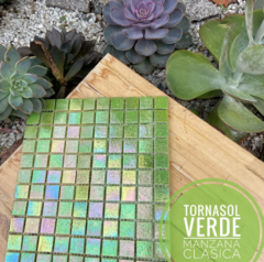 Venecitas Tornasoladas Plancha x 225u. - Buenos Aires Mosaicos