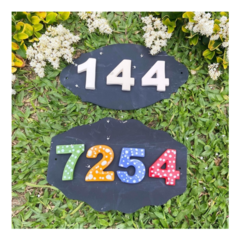 Cartel Numeración de casa. Chapa. Nuevos Diseños