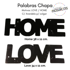 Palabra de Chapa para mosaiquear
