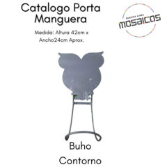 Porta Manguera De Chapa Mosaiquismo Mediano - tienda online