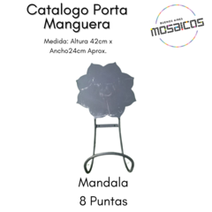 Imagen de Porta Manguera De Chapa Mosaiquismo Mediano
