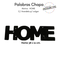 Palabra de Chapa para mosaiquear en internet