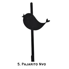 Imagen de Percherito Chapa Con Figura Y Planchuela