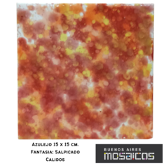 Azulejos 15 X 15 Fantasía: SALPICADOS - tienda online