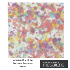 Azulejos 15 X 15 Fantasía: SALPICADOS