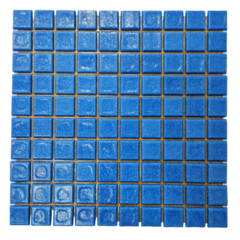 Venecitas Murvi: Celeste M43 3 x 3 cm Plancha x 100 unid.