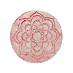 Pieza Ceramica Medallon 10 cm. Artesanal - comprar online