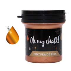 Pintura Metalizada Oh My Chalk! X 110 Cc. COBRE - comprar online