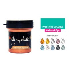 Pintura Metalizada Oh My Chalk! X 110 Cc. COBRE en internet