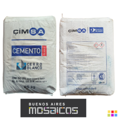 Pastina Para Pileta Cemento Blanco Para Venecitas X 25 Kilos - comprar online