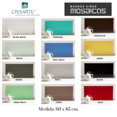 Ceramica de Vidrio Crisarte 60 x 85 cm -