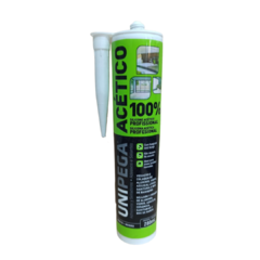 Silicona Acetica (comun) Transparente x Tubo 280 ml. - tienda online