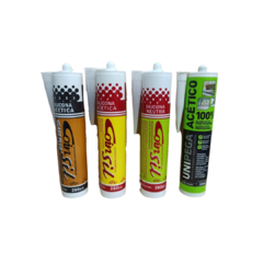 Silicona Acetica (comun) Transparente x Tubo 280 ml. en internet