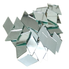 Espejitos Rombo 40x23 mm x 100 gs - - Buenos Aires Mosaicos