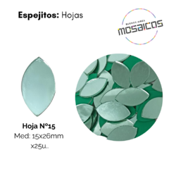 Espejitos: Hojas - tienda online