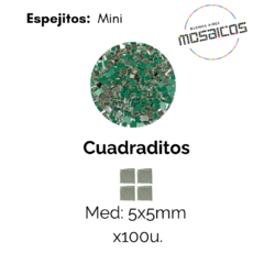 Espejitos: Mini (Rombos - Cuadrados - Triangulos - Ladrillito) - Buenos Aires Mosaicos