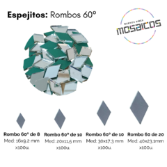 Espejitos: Rombos 60º