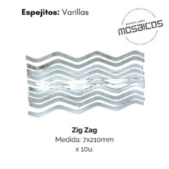 Espejitos: Varillas Rectas / Zig Zag en internet