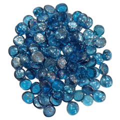 Gemas De Vidrio De Colores Traslucidas X 500 Gs 17-19 Mm - tienda online