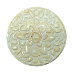 Imagen de Pieza Ceramica Medallon 10 cm. Artesanal