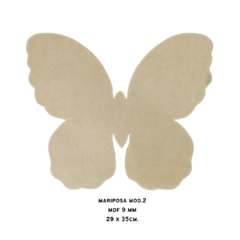 Imagen de Figuras Mariposas MDF Madera. Para interior. Espesor 9 mm.