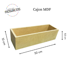 Cajon Mdf 30 x 10 x 8 cm