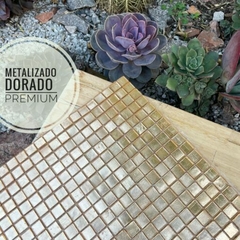 Venecitas PREMIUM Metalizadas 1,5 x 1,5 cm. x PLANCHA - comprar online