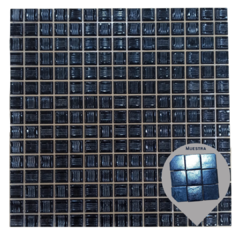 Venecitas Tornasol Negras Plancha x 225u. R56