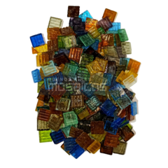 Imagen de Venecitas x Kilo Vitro 2 x 2 cm. Surtidas - Traslucidas A Granel -