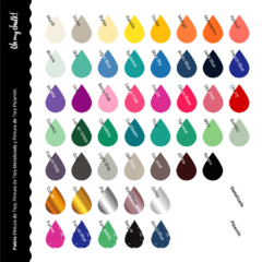 Pintura Metalizada Oh My Chalk! X 110 Cc. GOLD BLUE - tienda online