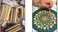 Palitos de Puntillismo