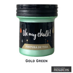 Pintura Metalizada Oh My Chalk! X 110 Cc. GOLD GREEN en internet