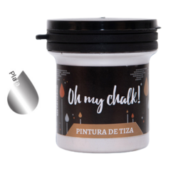 Pintura Metalizada Oh My Chalk! X 110 Cc. PLATA - comprar online