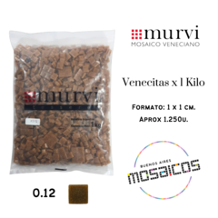 Venecitas x Kilo Ambar Oscuro O12 1 x 1 cm. Murvi - A Granel -