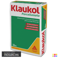 Pegamento Klaukol Porcellanato Adhesivo X 30 Kilos