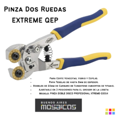 Pinza Dos Ruedas EXTREME QEP. Modelo 32014 - comprar online