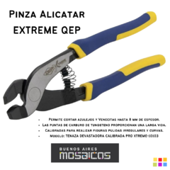 Pinza Alicatar Xtreme QEP. Modelo 10103