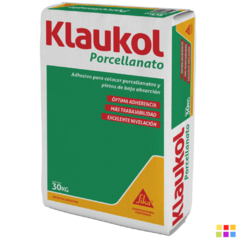 Pegamento Klaukol Porcellanato Adhesivo X 30 Kilos en internet