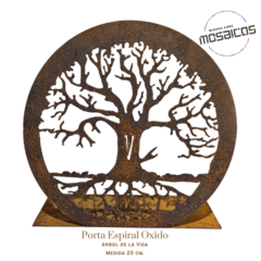 Imagen de Porta Espiral Chapa: Oxidados. (ver diseños)