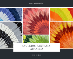 Azulejos 15 X 15 Fantasía: ABANICOS - comprar online